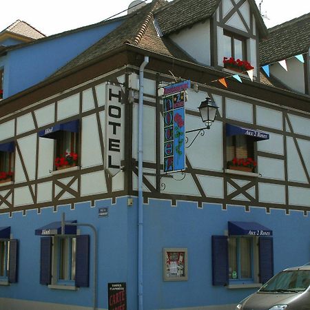 Hotel Restaurant Aux Deux Roses Neuf-Brisach Exterior photo