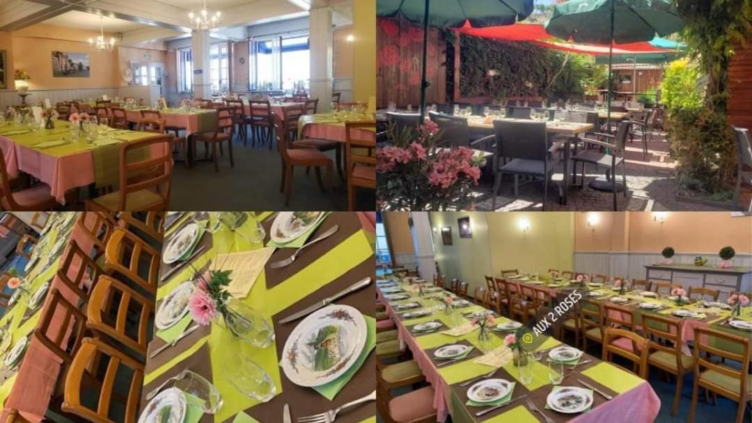 Hotel Restaurant Aux Deux Roses Neuf-Brisach Exterior photo